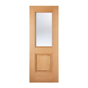 Arnhem Glazed 1981mm x 838mm Internal Door In Oak