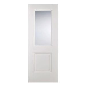 Arnhem Glazed 1981mm x 838mm Internal Door In White