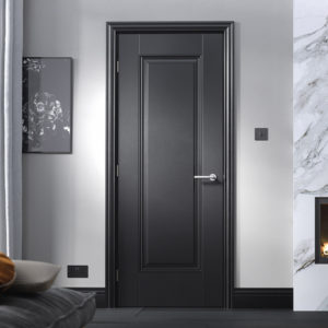 Eindhoven 1981mm x 610mm Internal Door In Black