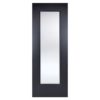 Eindhoven Glazed 1981mm x 838mm Internal Door In Black