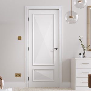 Knightsbridge Solid 1981mm x 838mm Internal Door In White