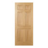Regency 6 Panels 1981mm x 838mm Internal Door In Oak
