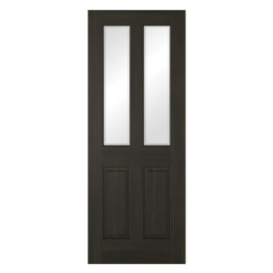 Richmind Glazed 1981mm x 838mm Internal Door In Smoked Oak
