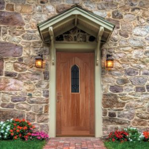 Westminster Glazed 1981mm x 762mm External Door In Oak