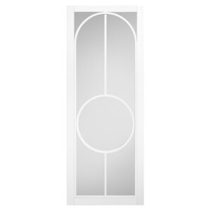 Bowery 1981mm X 762mm Clear Glass Internal Door In White