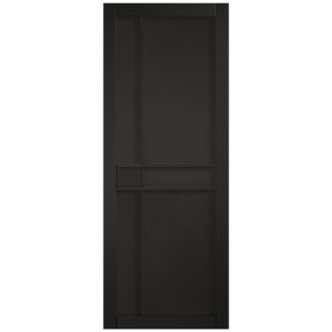 Greenwich 1981mm X 838mm Pre Finished Internal Door In Black