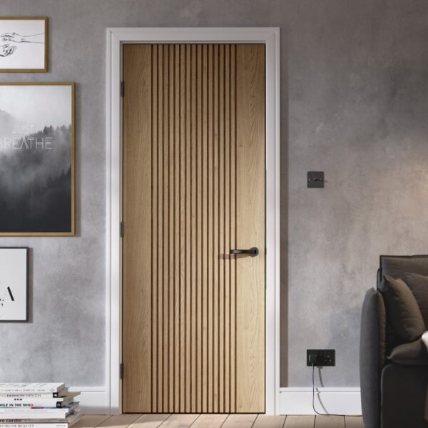 Sydney 1981mm X 686mm Wooden Pre Finished Internal Door In Oak